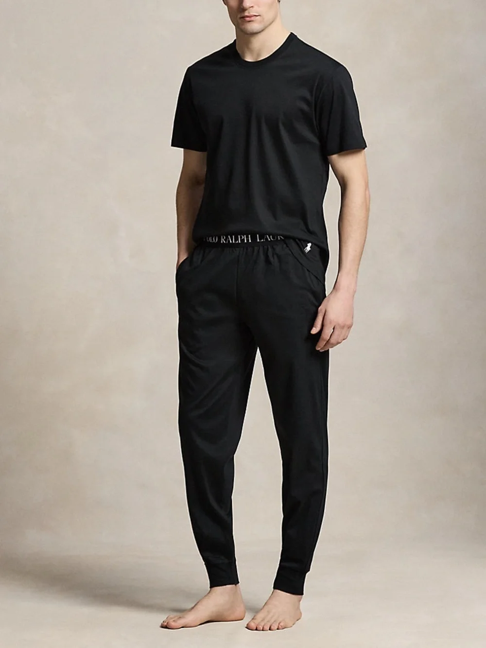 Polo Ralph Lauren Mercerized Cotton Sleep Shirt Size M Black NWOT